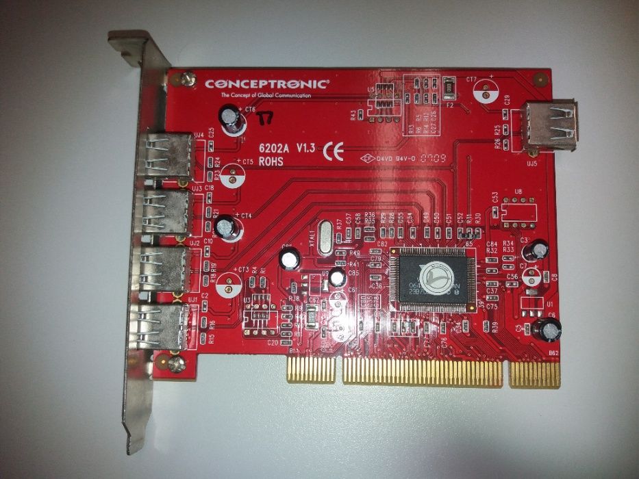 Conceptronic Placa PCI com 4x USB 2