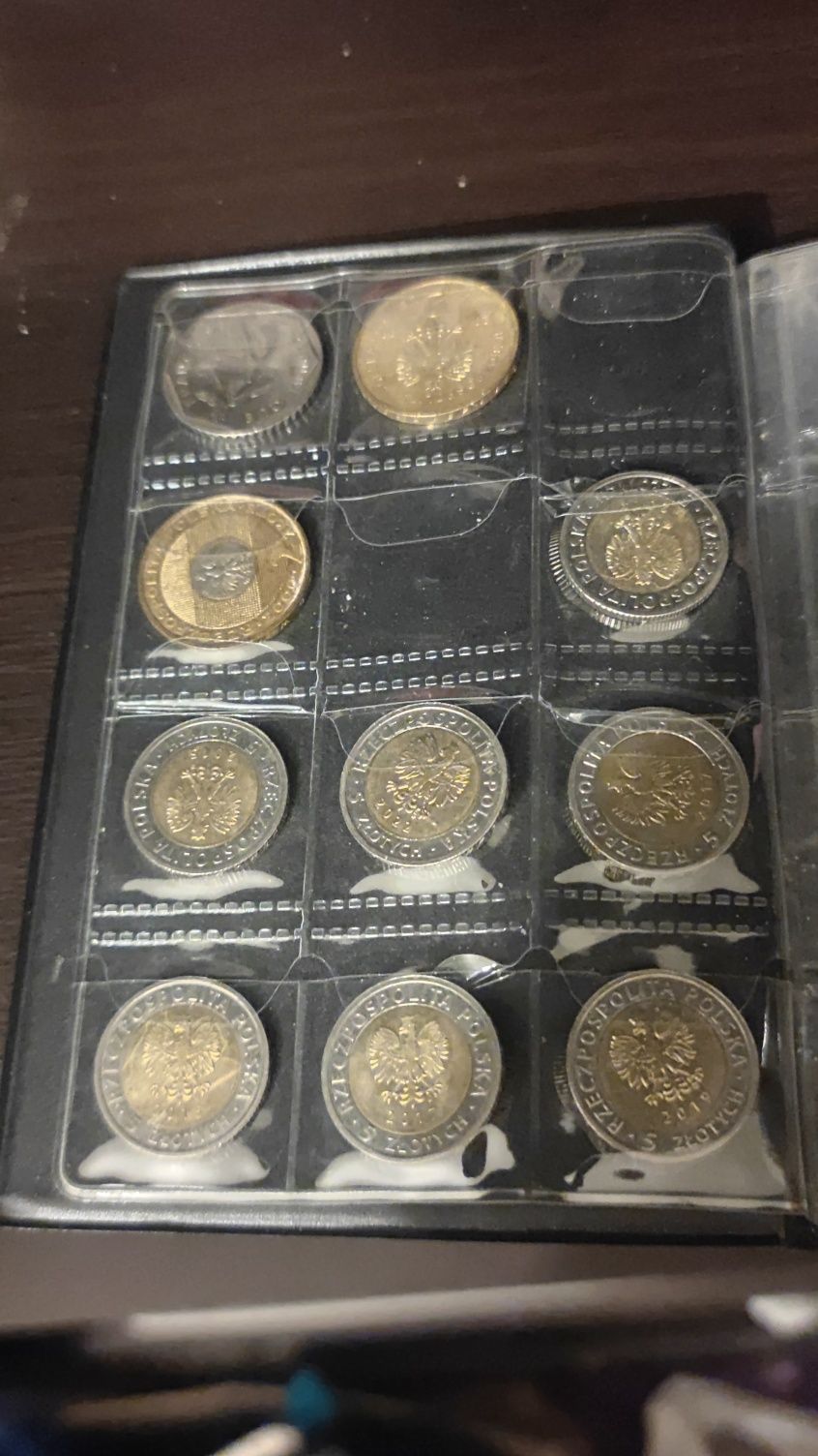 Monety z serii odkrywamy Polskę i inne plus klaser