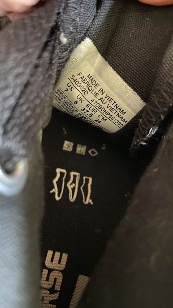 Trampki Converse 37.5