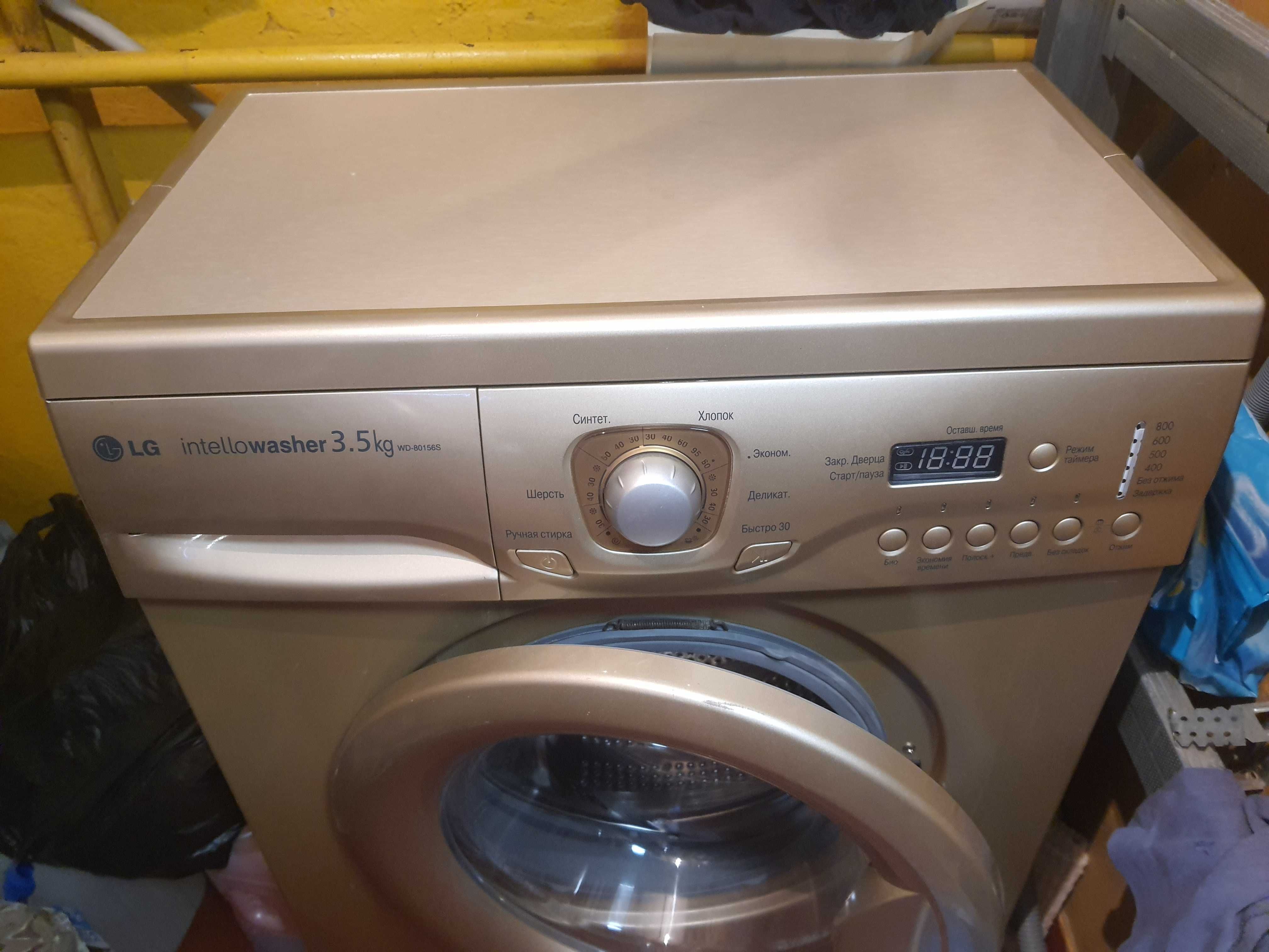 Плата блок управления стиральной машиной  LG WD-80156S под ремонт