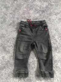 Spodnie jeansy chlopiece 92