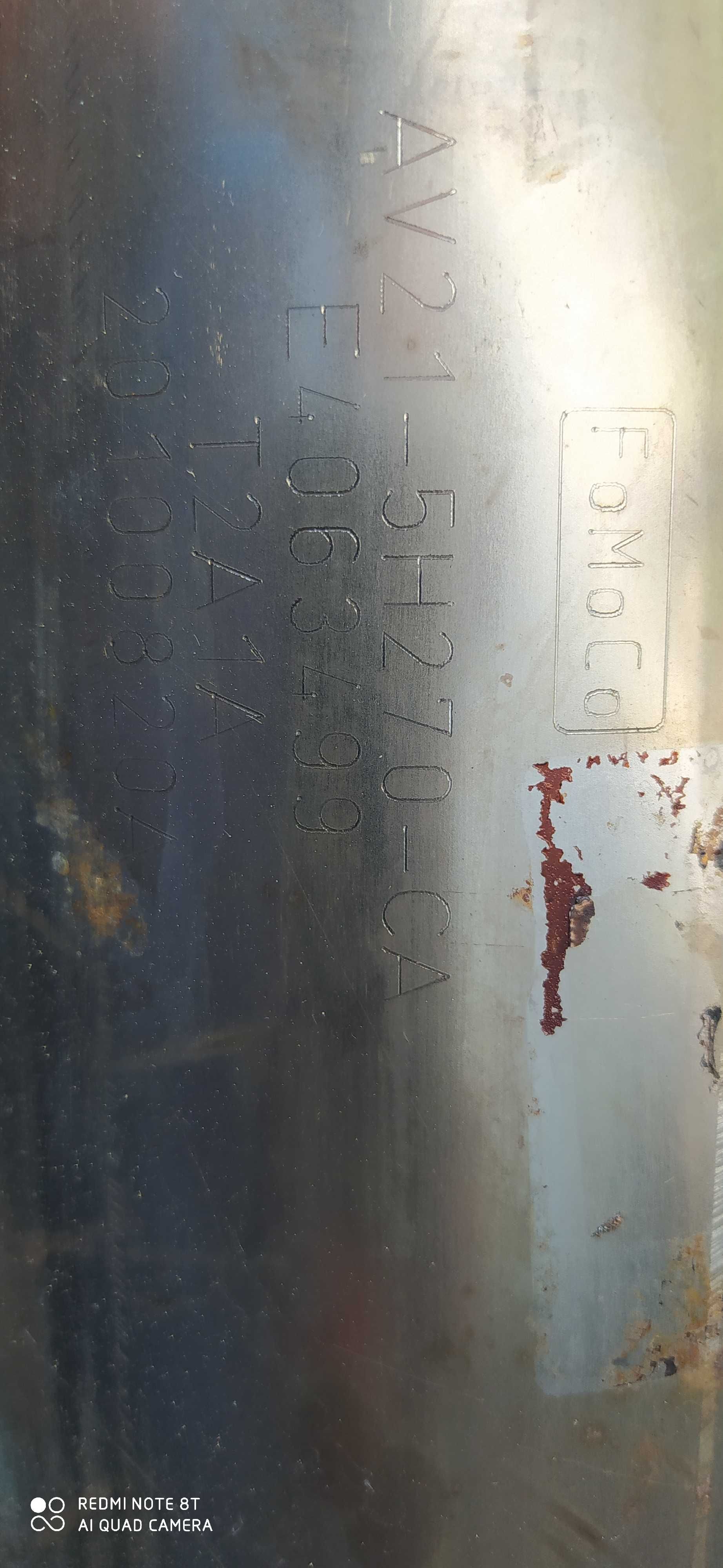 katalizator dpf ford custom