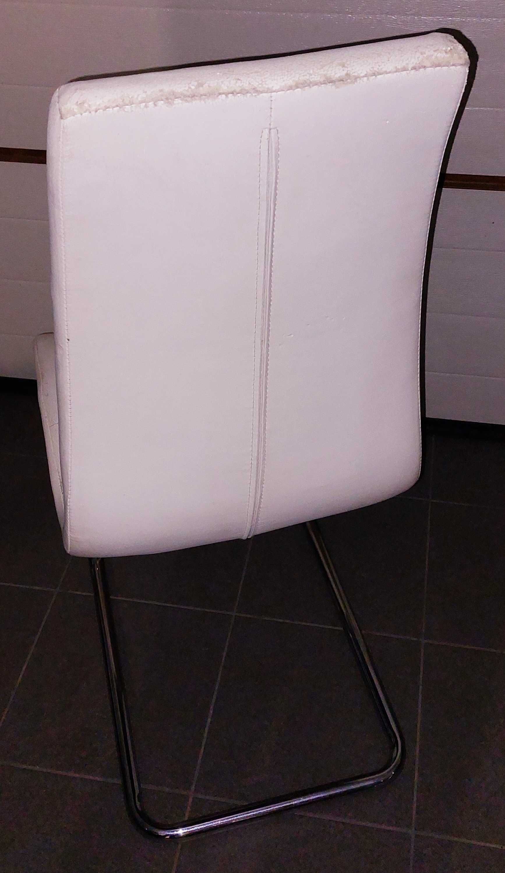 Signal Krzesła białe H-103