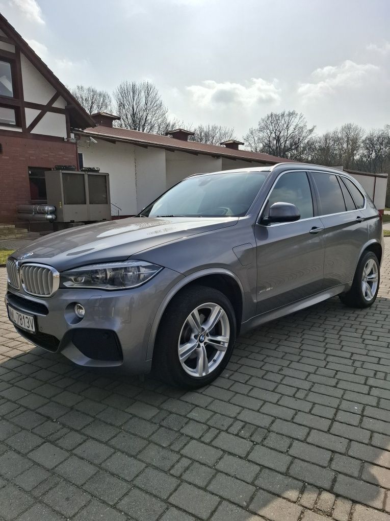 BMW X5 F15 M Pakiet, salon PL, xDrive, dociagi, head up, hybryda 313KM