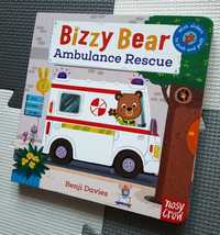 NOWA Bizzy Bear Ambulance Rescue miś pracuś książeczka po angielsku