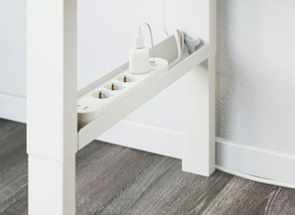 Biurko ikea 128 cm regulowana wysokość