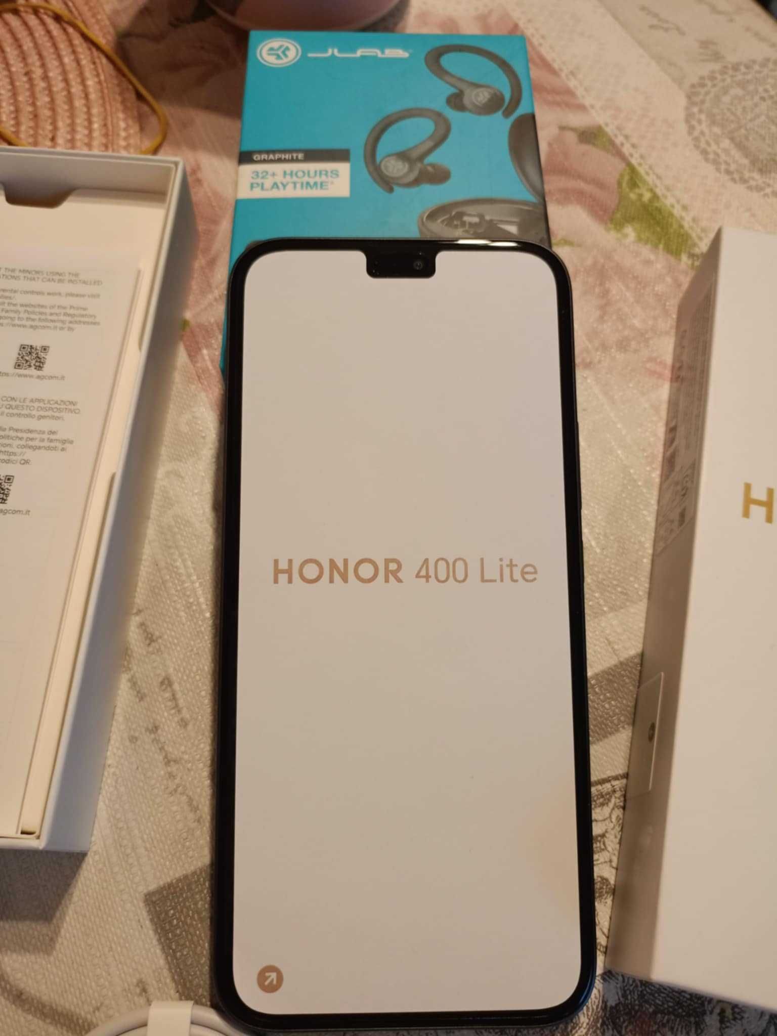 Honor 400 lite 5 G nowy plus słuchawki bezprzewodowe Jlab nowe