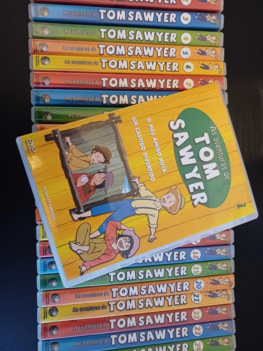 Colecção dvd Tom Sawyer completa