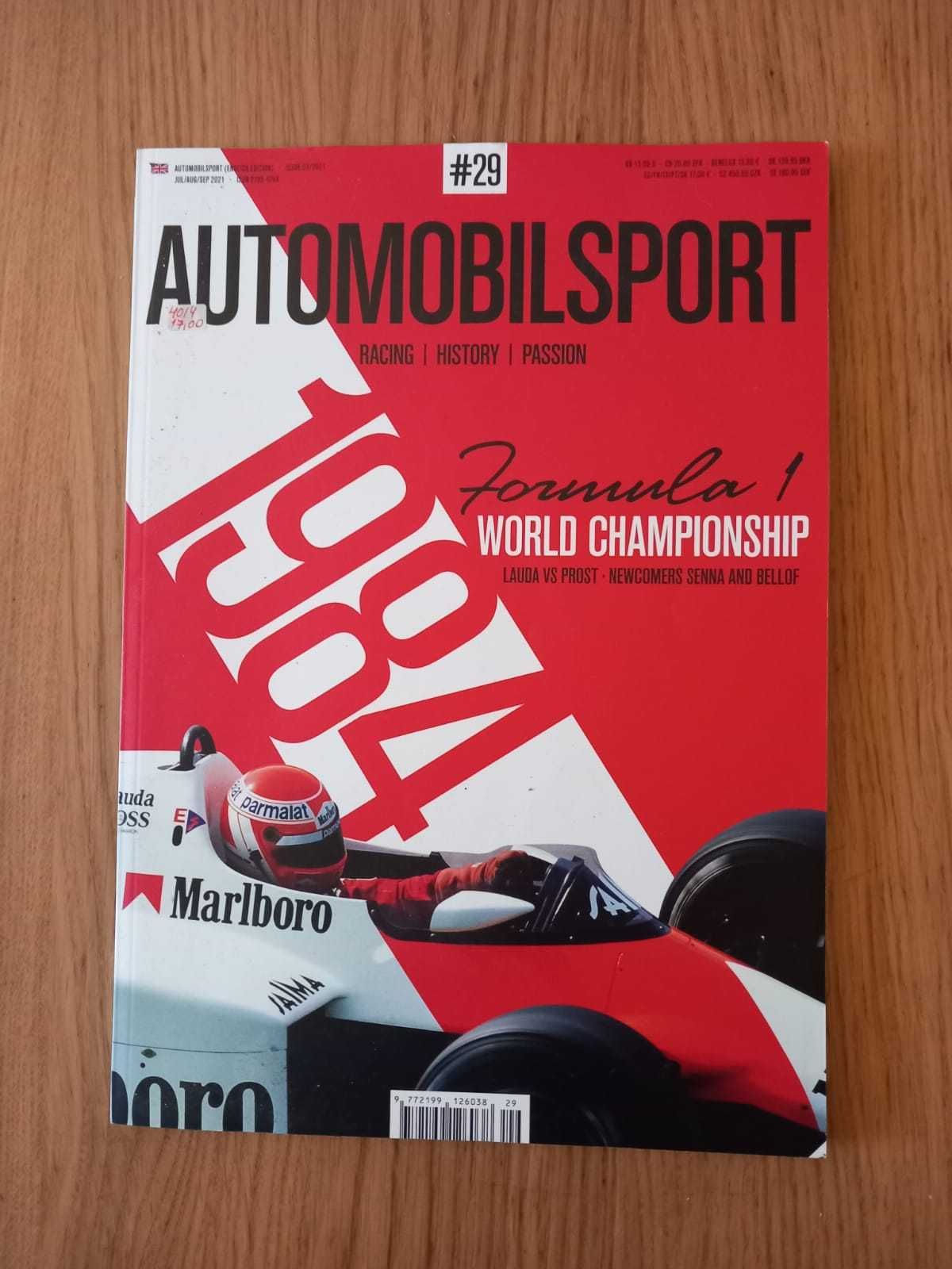 Revista Automobil Sport Jul/Ago/Set 2021 com Poster