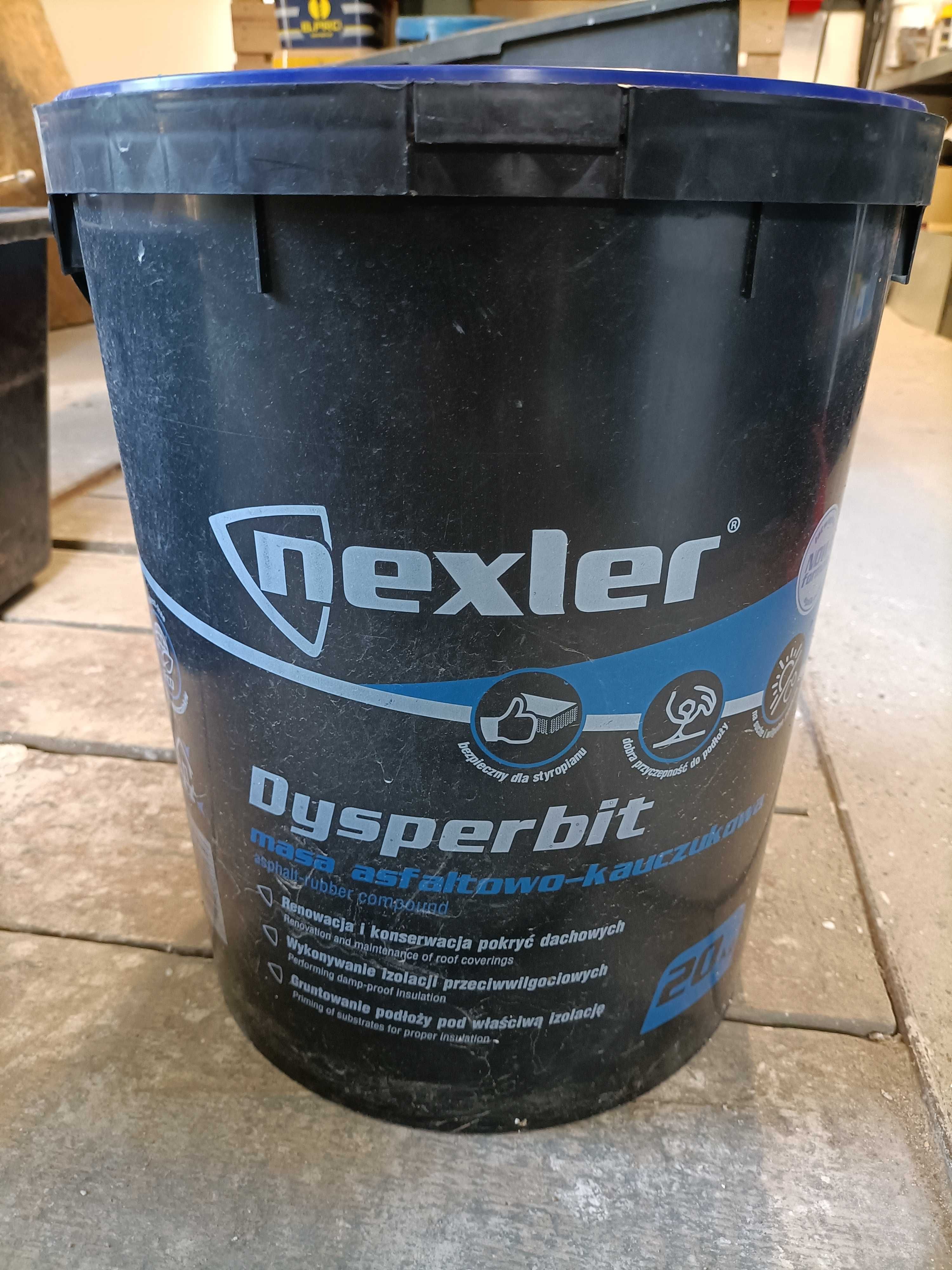 Nexler Masa Asfaltowo-Kauczukowa Dysperbit 20kg