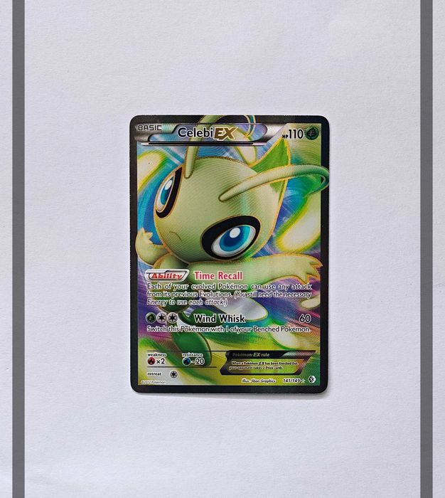 Celebi Ex 141/149 BRC Pokemon ENG-NM