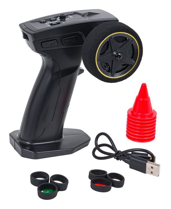 Autko R/C Do Driftu 1:43 Zielone + Akcesoria