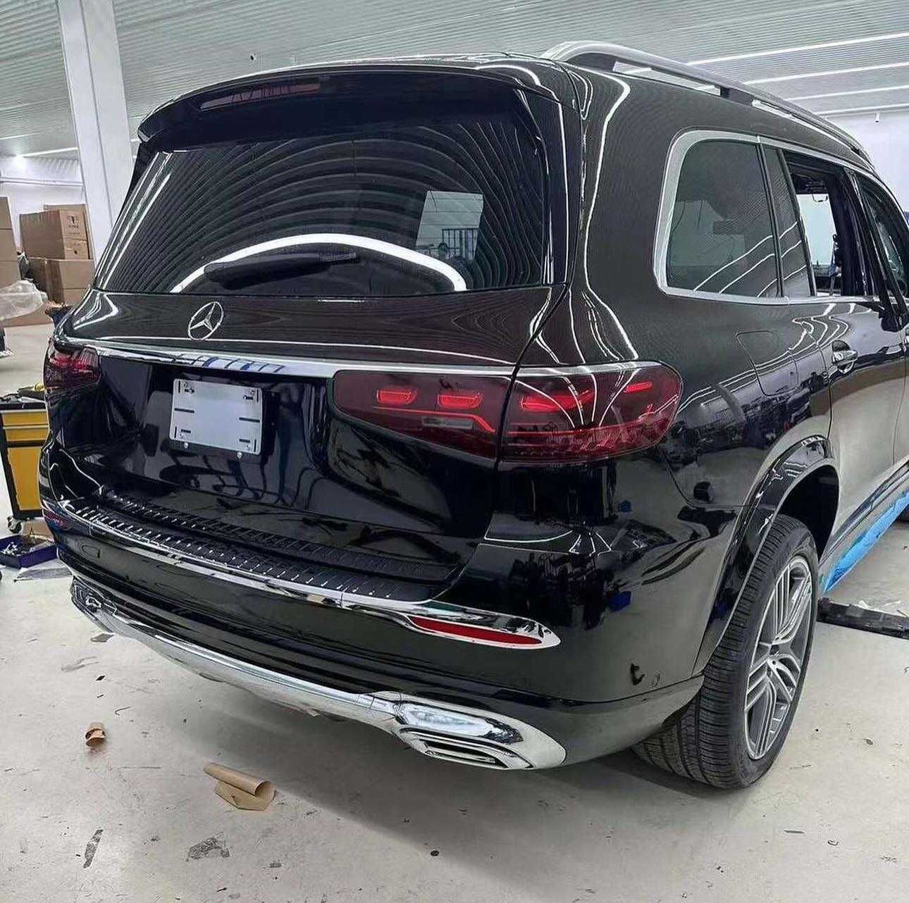 Обвес MAYBACH Рестайлинг 2024 для Mercedes GLS X167 2019+ бампер