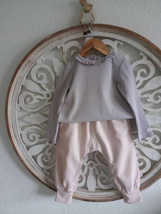 NEWBIE zestaw spodenki i bluzeczka rozmiar 86/92