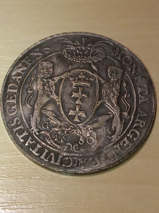 Очень древняя монета медаль IOAN CASIM 1650