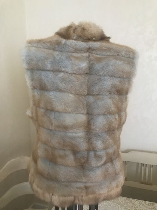 Норка болеро, норкова безрукавка
