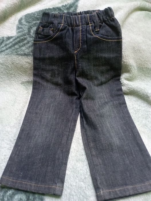 Spodnie jeansowe czarne chłopiec rozm 98
