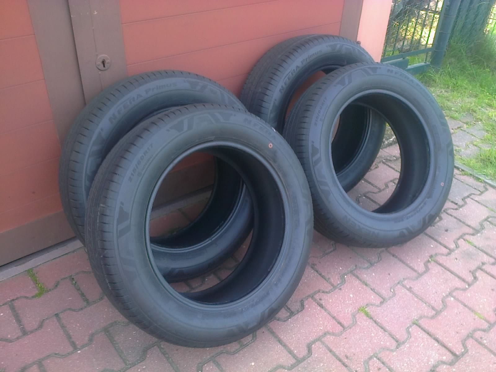 Nowe opony letnie
