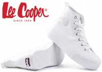 Buty Damskie Lee Cooper Trampki Platforma za kostkę -2132 r.39 białe