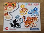 Puzzle 4w1. Moje Pierwsze Puzzle. Dzikie Zwierzęta