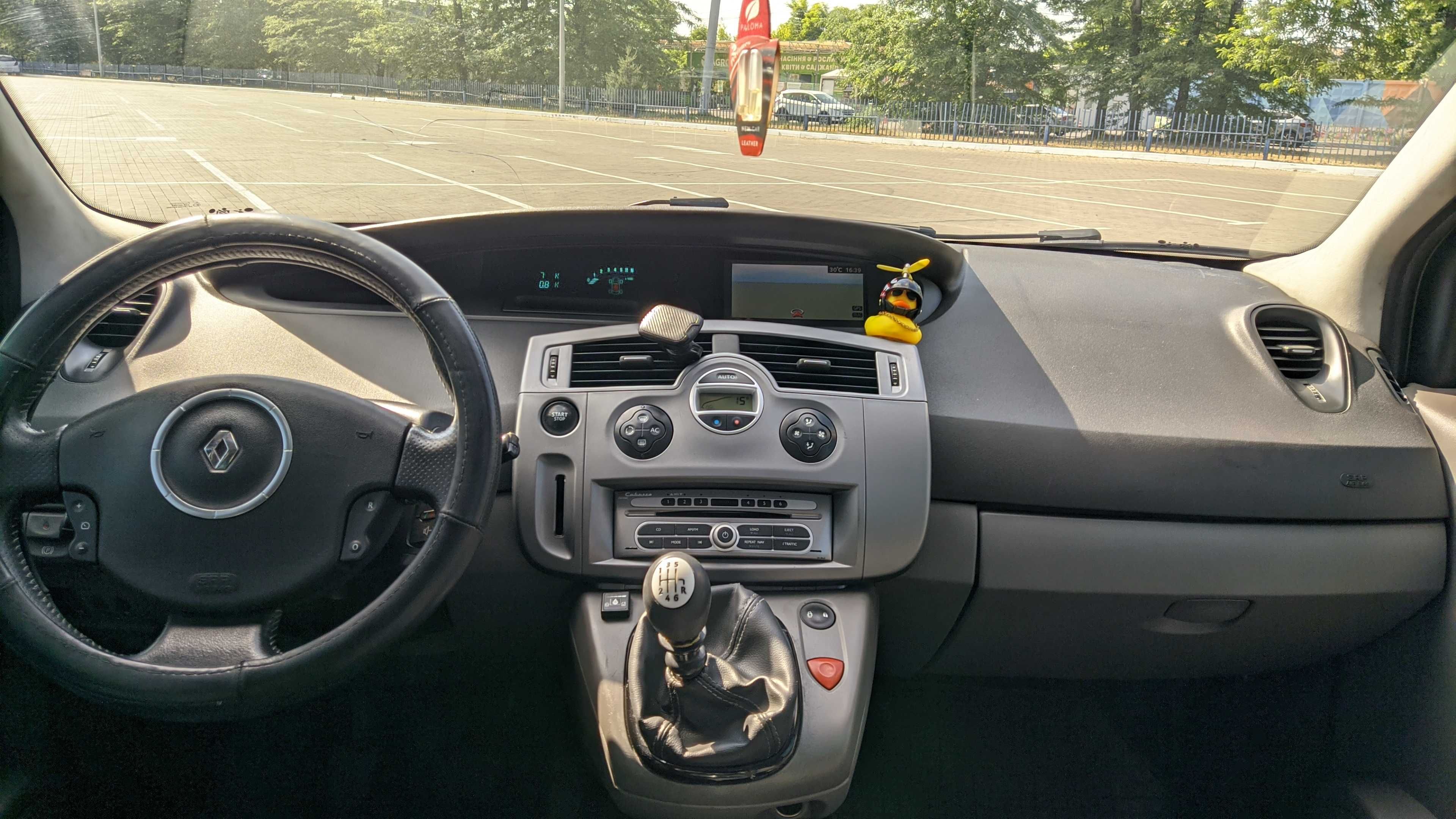 Renault Scenic II (Рестайлінг) 2008 р.в. Газ/Бензин (ГБО вписано в ТП)