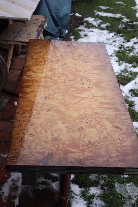 Ława rozkładana, czeczot, meble Swarzędzkie, PRL, antyk, dowóz