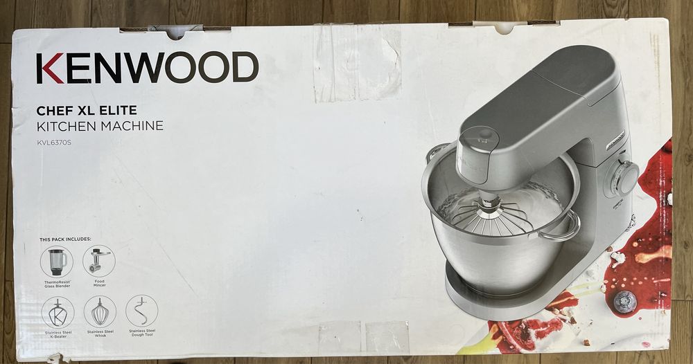 Кухонний комбайн KENWOOD KVL 6370 S Chef XL Elite