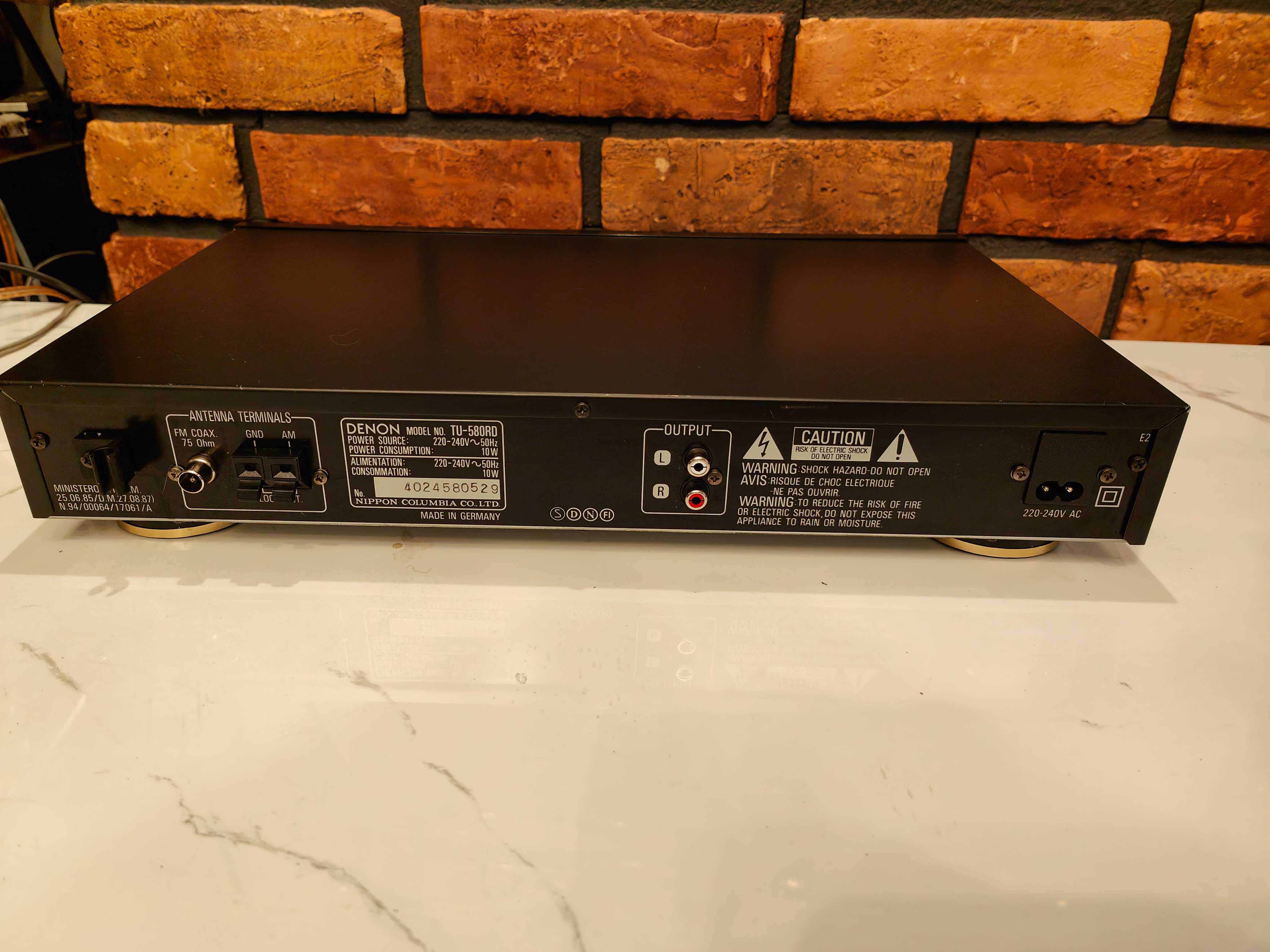 DENON TU 580RD! Znakomity tuner radiowy z RDS
