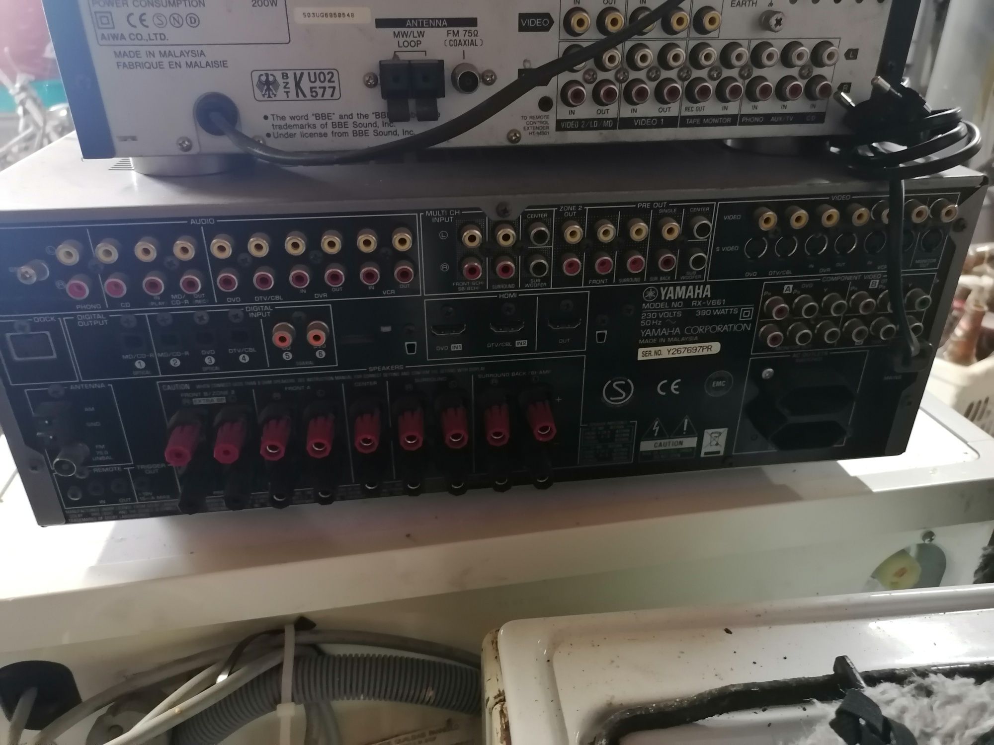 Yamacha rx-v661 amplituner