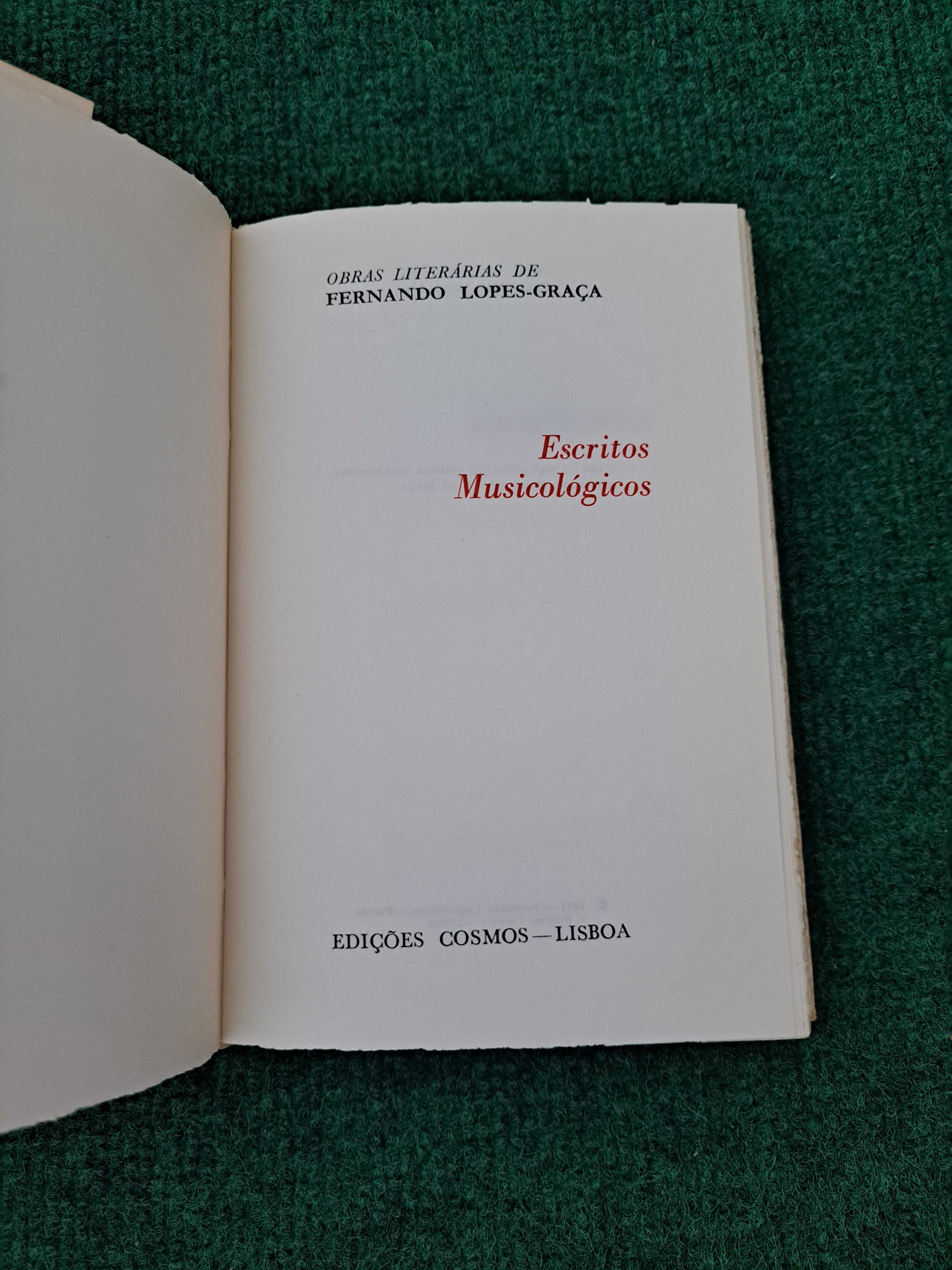 Escritos Musicólogicos - Fernando Lopes-Graça