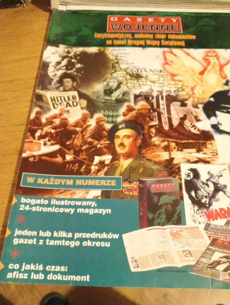 Gazety wojenne z 1998 roku