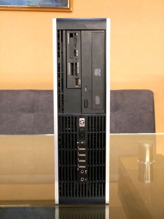 Компьютер для работы. Системный блок HP Compaq 8000 Elite.