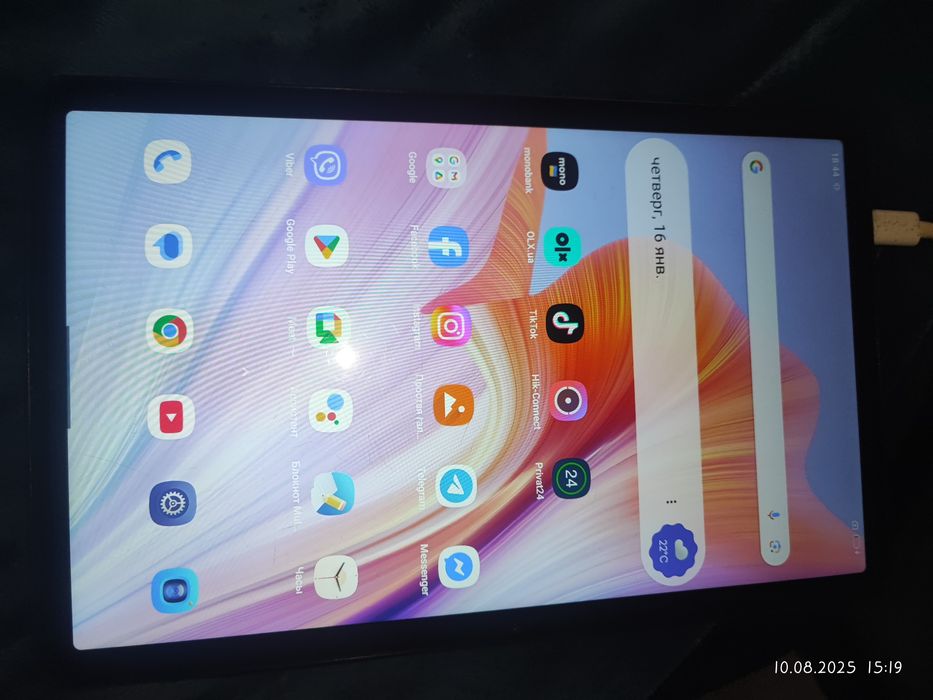 Планшет Blackview Tab 16 4G 8/256GB Dual Sim Blue.