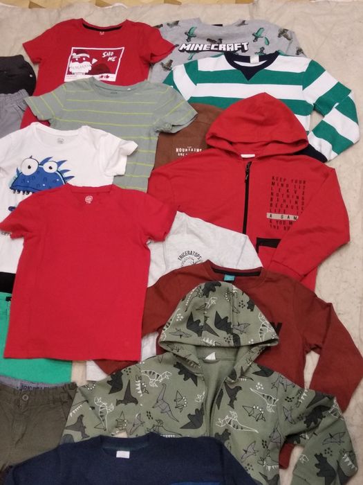 NoMega paka ubrań dla chłopca 128