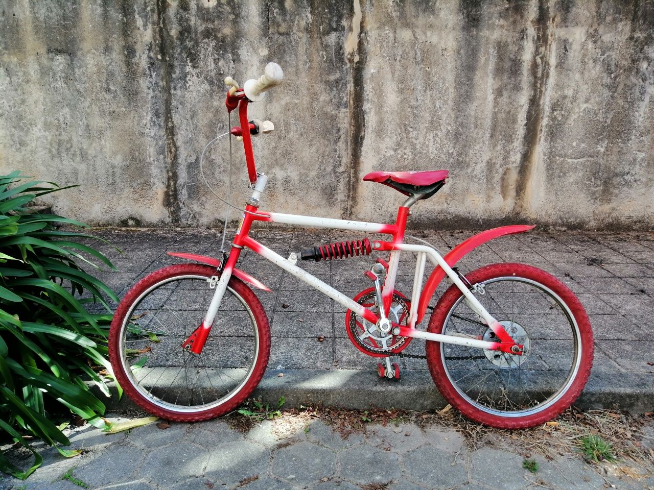 Bicicleta BMX clássica