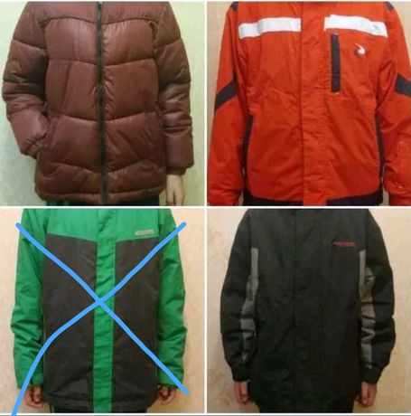 Лыжная куртка 146/152 и флиски