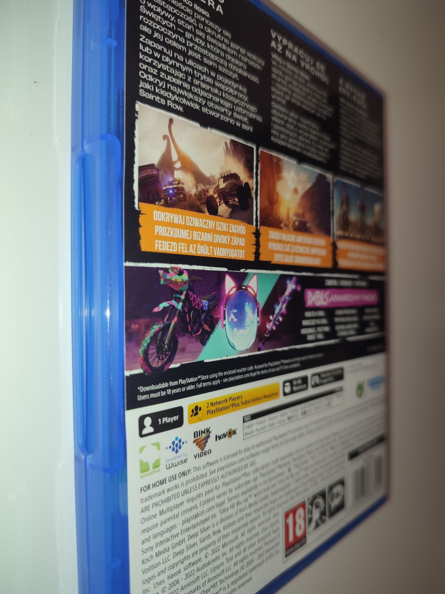 Gra Ps5 Saints Row PL gry PlayStation 5 GTA V UFC Mafia Sniper