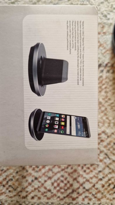 Base de carregamento p/Telemóvel tipo USB-C