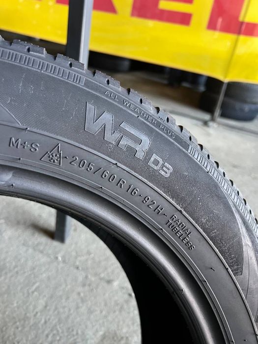 Шини 205/60 r16 92H Nokian Зима 2шт (842)