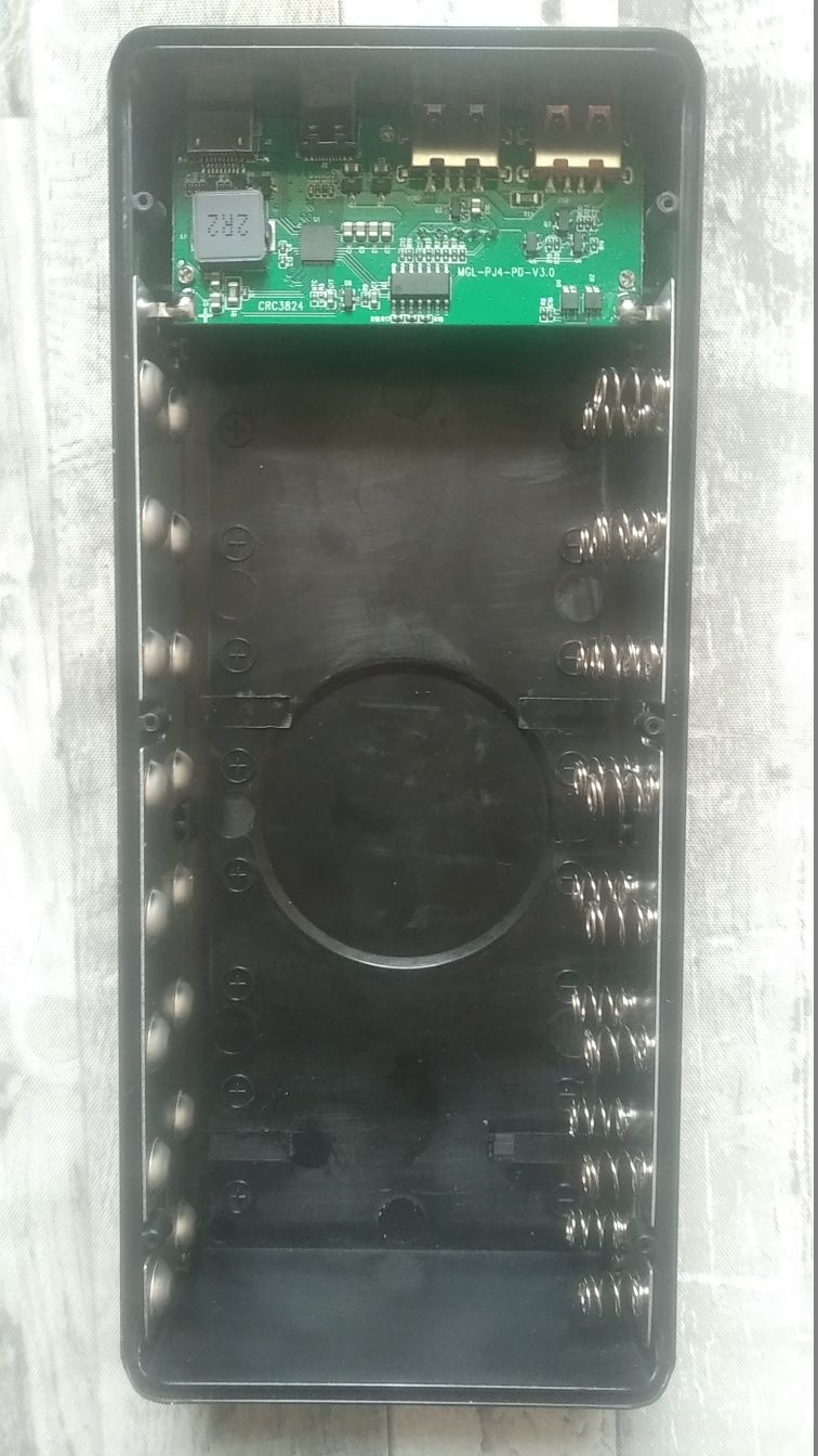PowerBank 16x18650 Obudlowa DIY Skręcana QC 3.0
