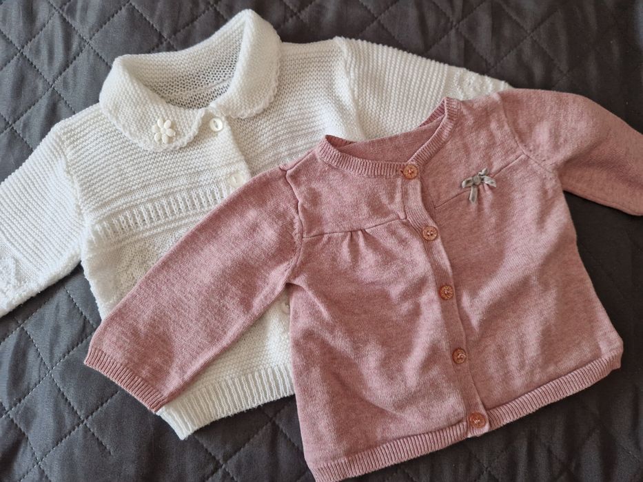 Paka ubranek dla dziewczynki 62cm jesień/zima