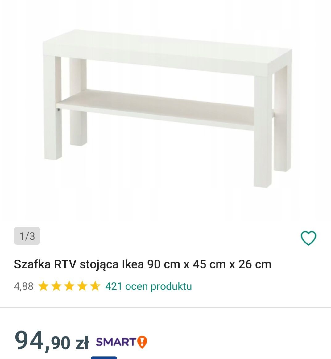 Szafka Półka TV IKEA Lack