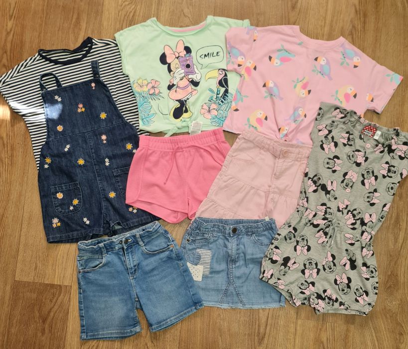 Пакет фірмового одягу zara,George, hm,disneyпакет речей на дівчинку 5-