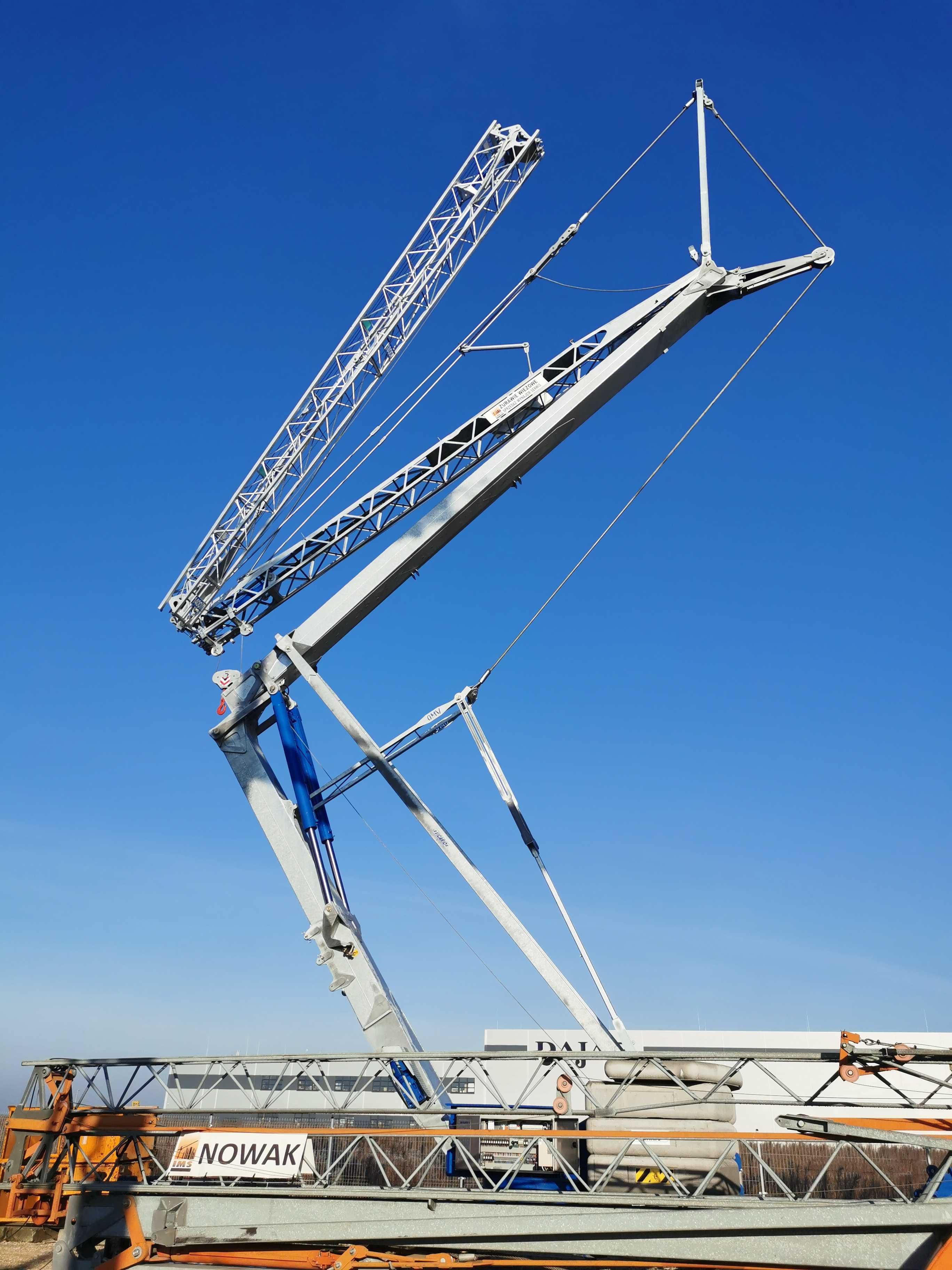 Żuraw budowlany szybko-montujący hydrauliczny VICARIO OMV 340/42m NOWY