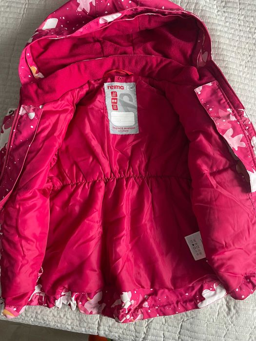 Зимова куртка Reima Reimatec Mimosa 86 см червона