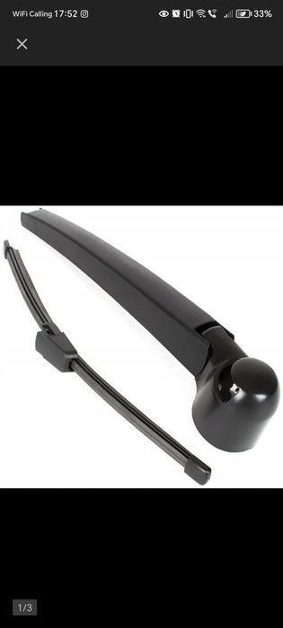 Ramię Wycieraczki TYŁ + Pióro wycieraczki  do Seat Leon 2 II