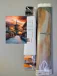 Haft diamentowy 40x50 Japonia pagoda