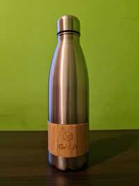 Stalowa butelka termiczna krypto waluty GALA srebrna 500ml