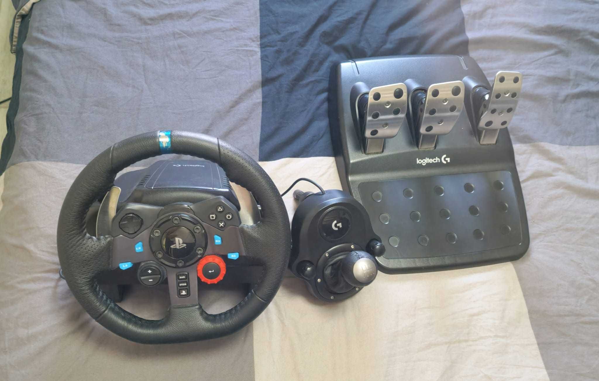 Volante logitech g29 com shifter