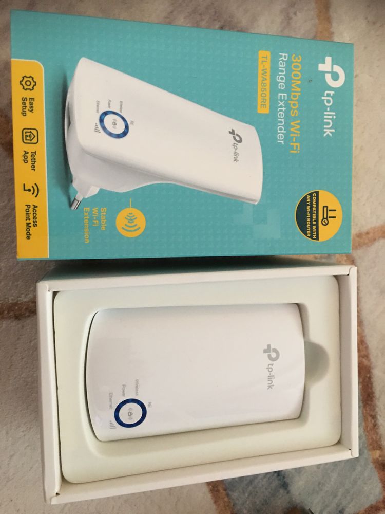 TP-Link repetater/extender powerline adapter